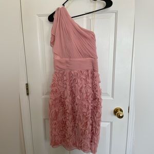 Prom Bridal one shoulder dress